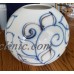 Cynthia Rowley Ceramic Vase Blue Brown & Cream Made in Portugal   113198453482